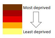 Least and most deprived